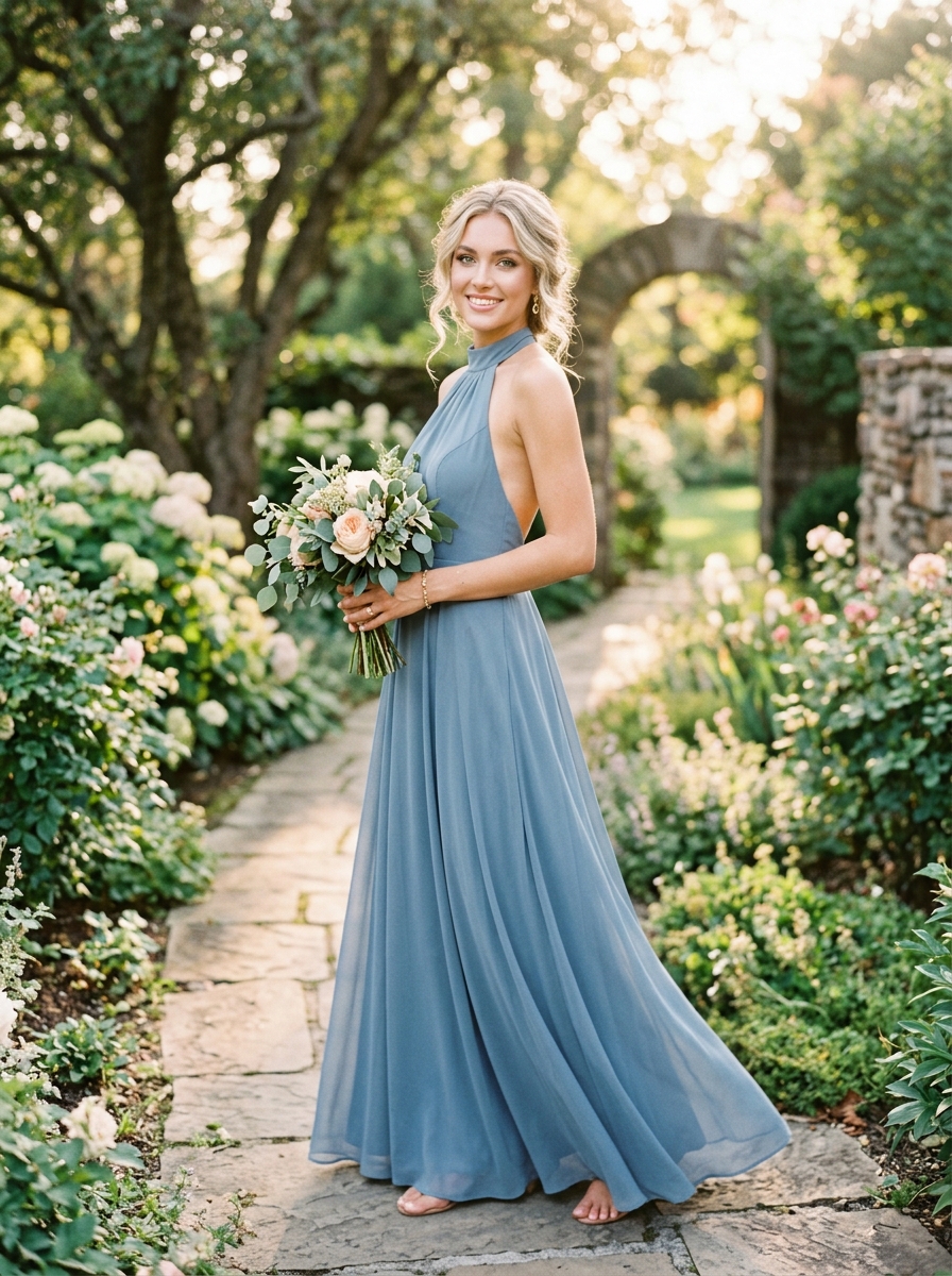 AI bridesmaid dress visualization