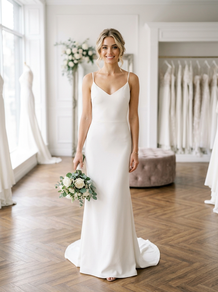 Sheath minimalist dress